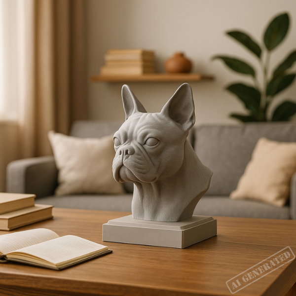 Boston terrier byste