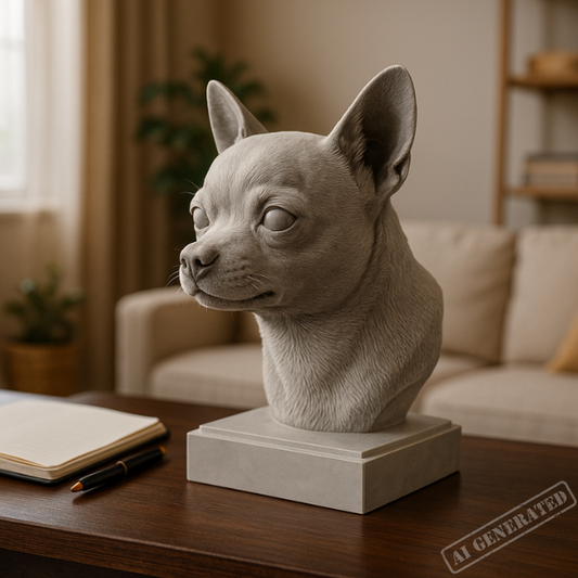 Chihuahua byste