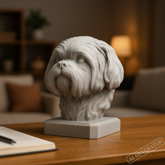 Shih tzu byste