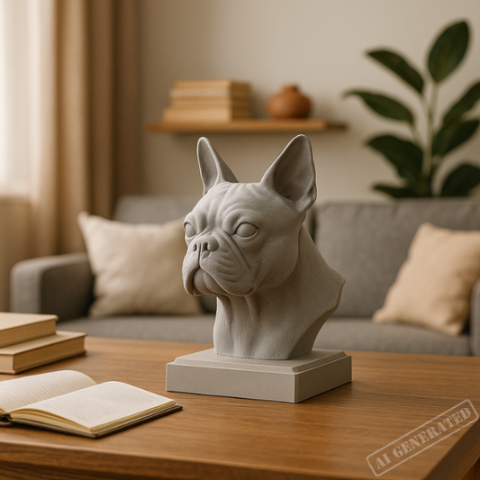 Boston terrier byste