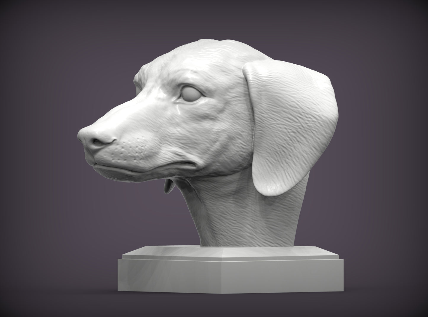 Dachshund byste